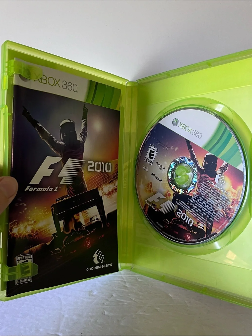 Xbox 360 Game F1 Formula 1 2010 Has Booklet Tested and Works